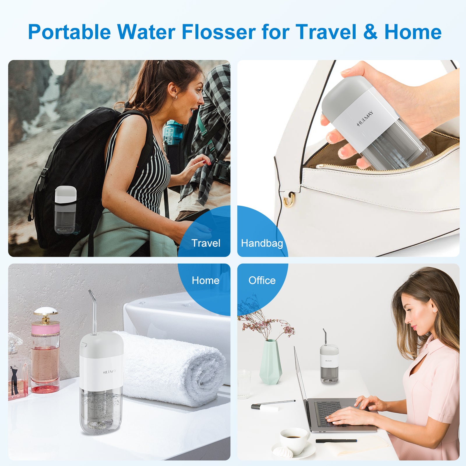HULMAY Portable Oral, Cordless Oral Irrigator