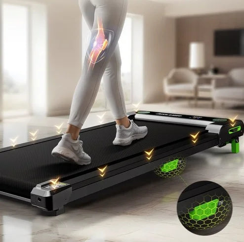 Walking Pad with Incline, Akluer Incline Treadmills for Home, 2.5 HP Under Desk Treadmill Small with Remote Control, Walking Pad Small Treadmill with LED Display